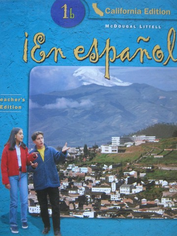 (image for) En espanol! 1b Califoria TE (CA)(TE)(H) by Gahala, Carlin,