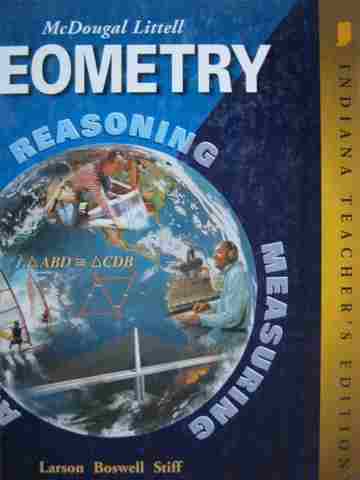 (image for) Geometry Applying Reasoning Measuring TE (IN)(TE)(H) by Larson, Boswell, & Stiff