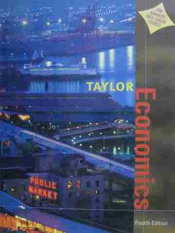 (image for) Economics 4th Edition AP Edition (H) by John B Taylor