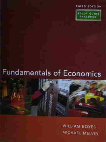(image for) Fundamentals of Economics 3rd Edition (P) by Boyes & Melvin