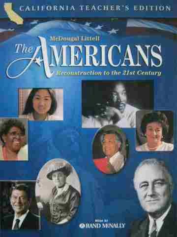(image for) Americans Reconstruction to the 21st Century TE (CA)(TE)(H)