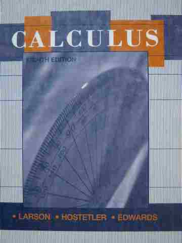 (image for) Calculus with Analytic Geometry 8e (H) by Larson, Hostetler, & Edwards