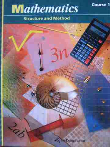 (image for) Mathematics Structure & Method Course 1 (CA)(H) by Dolciani,