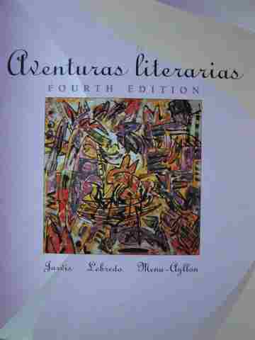 (image for) Aventuras literarias 4th Edition (P) by Jarvis, Lebredo,