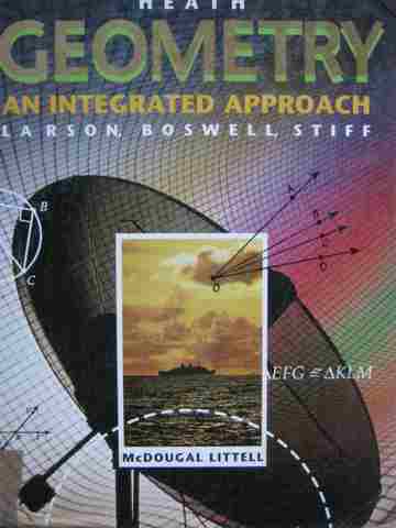 (image for) Heath Geometry An Integrated Approach (H) by Larson, Boswell, & Stiff