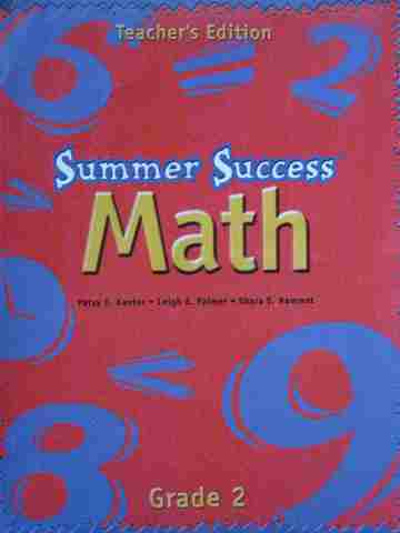 (image for) Summer Success Math 2 TE (TE)(P) by Kanter, Palmer, & Hammet