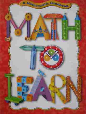 (image for) Math to Learn A Mathematics Handbook (P) by Mary C Cavanagh