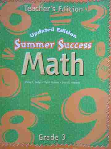 (image for) Summer Success Math 3 Updated Edition TE (TE)(P) by Kanter,