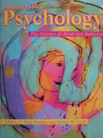 (image for) Thinking About Psychology (H) by Blair-Broeker & Ernst