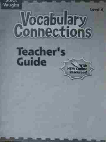 (image for) Vocabulary Connections Level A TG (TE)(P)