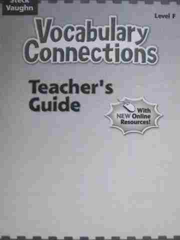 (image for) Vocabulary Connections Level F TG (TE)(P)