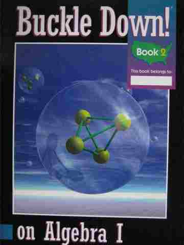 (image for) Buckle Down! on Algebra 1 Book 2 (P) by Paul & Hansen