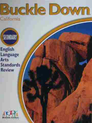 (image for) Buckle Down Secondary ELA Standards Review (CA)(P)