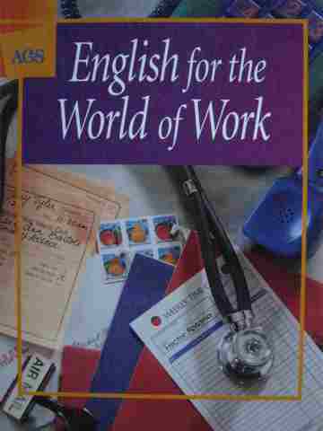 (image for) AGS English for the World of Work (H) by Carolyn W Knox