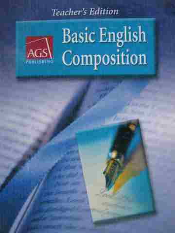 (image for) AGS Basic English Composition TE (TE)(H) by Bonnie L Walker