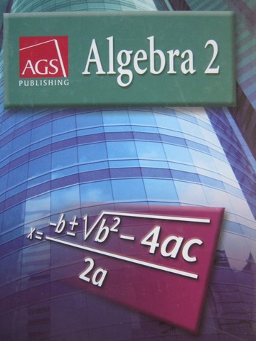 AGS Algebra 2 (H) by Siegfried Haenisch