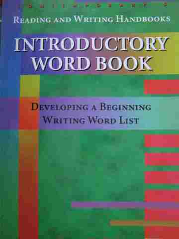 (image for) Reading & Writing Handbooks Introductory Word Book (P) by Fry