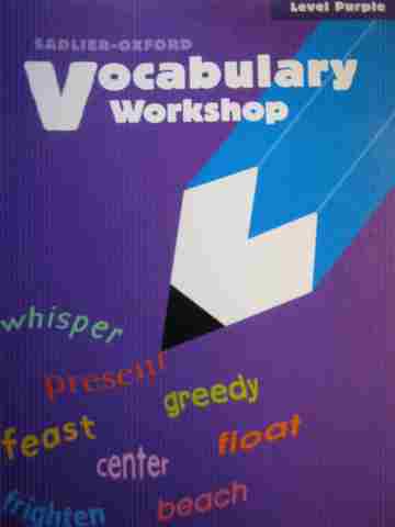 (image for) Vocabulary Workshop Level Purple (P) by Jerry L Johns