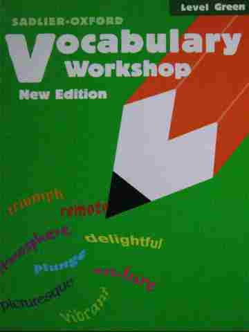 (image for) Vocabulary Workshop Level Green New Edition (P) by Jerry L Johns