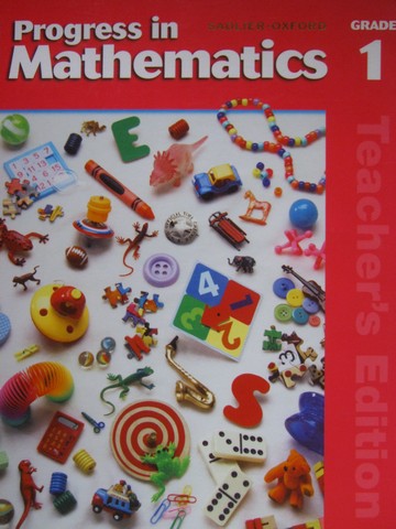 (image for) Progress in Mathematics 1 TE (TE)(Spiral) by McDonnell, Burrows,