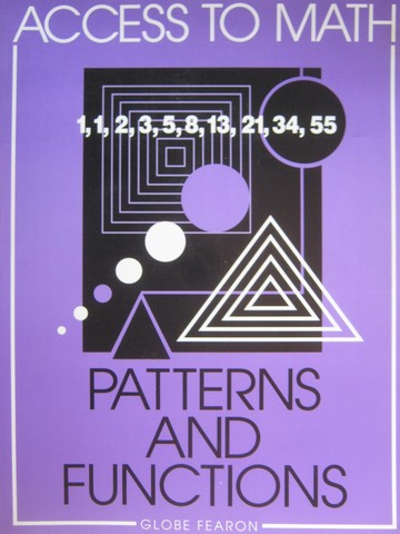 (image for) Access to Math Patterns & Functions (P) by Barbara Levadi