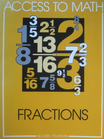 (image for) Access to Math Fractions (P) by Barbara Levadi