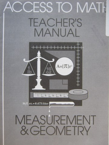 (image for) Access to Math Measurement & Geometry TM (TE)(P) by Levadi