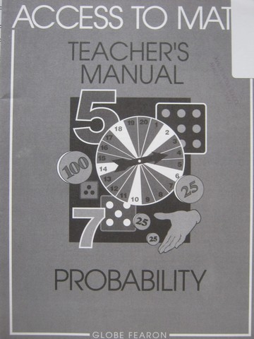 Access to Math Probability TM (TE)(P) by Barbara Levadi