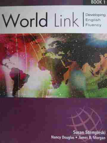 (image for) World Link Book 1 (P) by Stempleski, Douglas, & Morgan