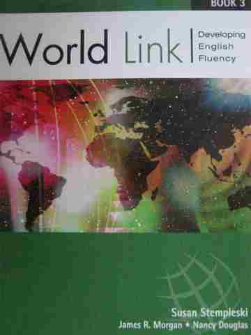 (image for) World Link Book 3 (P) by Stempleski, Douglas, & Morgan