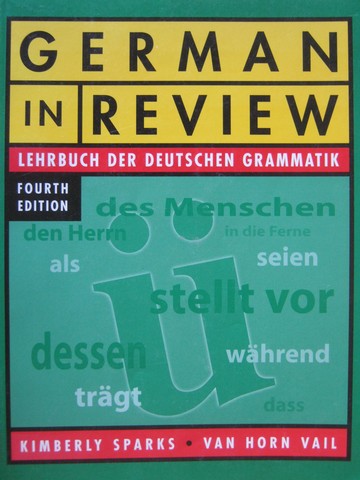 (image for) German in Review 4th Edition (P) by Sparks & Vail
