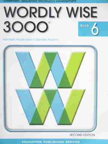 (image for) Wordly Wise 3000 Book 6 2nd Edition (P) by Hodkinson & Adams