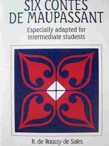 (image for) Six Contes de Maupassant (P) by R de Roussy de Sales