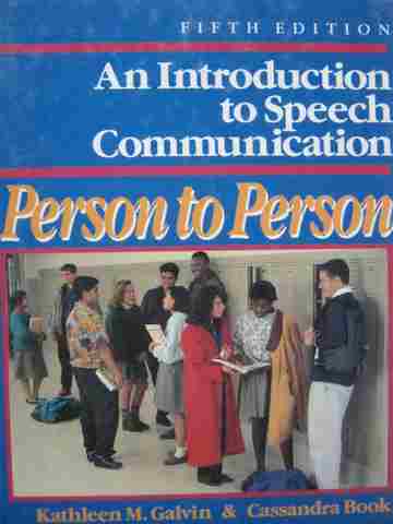 (image for) Person to Person 5th Edition (H) by Galvin & Book