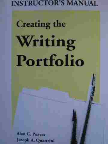 (image for) Creating the Writing Portfolio IM (TE)(P) by Purves, Quattrini,