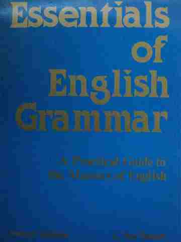(image for) Essentials of English Grammar 2nd Edition (P) by L Sue Baugh