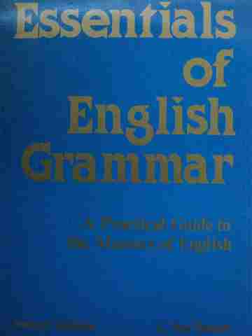 Essentials of English Grammar 2nd Edition (P) by L Sue Baugh (image for) Essentials of English Grammar 2nd Edition (P) by L Sue Baugh