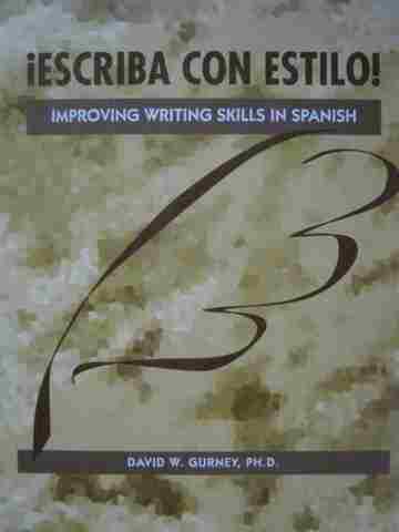 (image for) iEscriba con Estilo! Improving Writing Skills in Spanish (P)