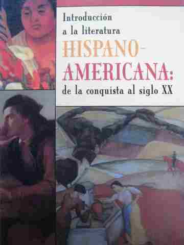 (image for) Introduccion a la literatura Hispanoamericana de la conquista al siglo XX (P)