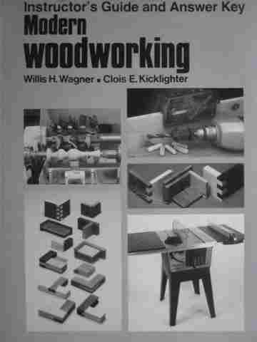 (image for) Modern Woodworking Instructor's Guide & Answer Key (TE)(P)