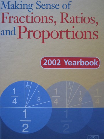 (image for) Making Sense of Fractions Ratios & Proportions 2002 (2-Book Set)