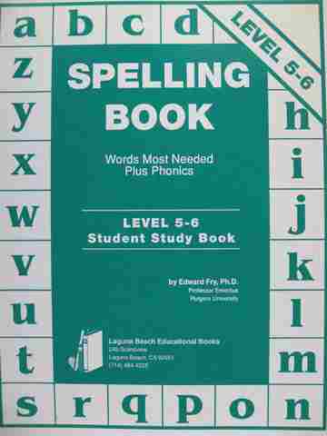 (image for) Spelling Book Words Most Needed Plus Phonics Level 5-6 (P)