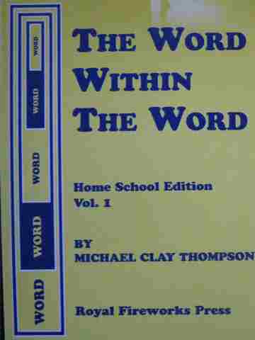 (image for) Word Within The Word Home School Edition Volume 1 (P)