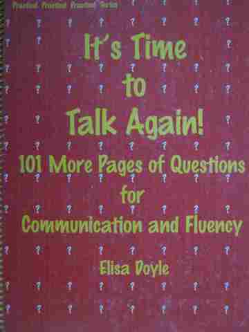 (image for) It's Time to Talk Again! 101 More Pages of Questions (Spiral)