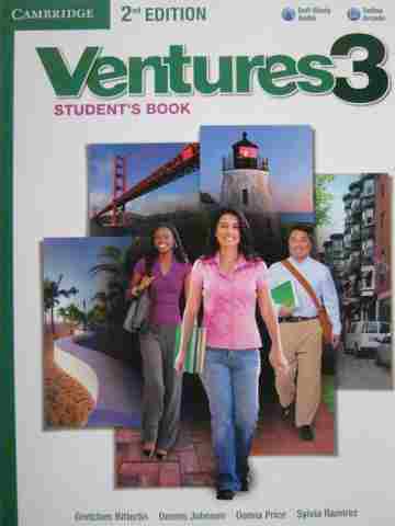 (image for) Ventures 3 2nd Edition Student's Book (P) by Bitterlin, Johnson,