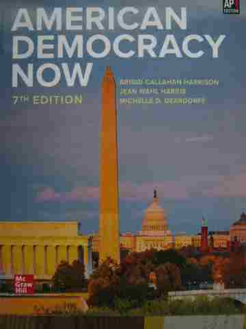 (image for) American Democracy Now 7th Edition AP Edition (H) by Harrison,