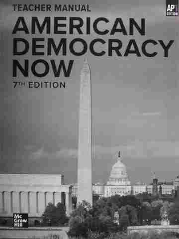 (image for) American Democracy Now 7th Edition AP Edition TM (TE)(P)
