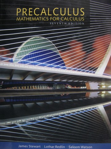 (image for) Precalculus Mathematics for Calculus 7th Edition (H) by Stewart,