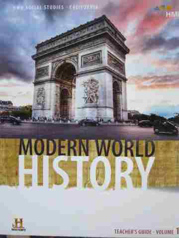 (image for) Modern World History TG Volume 1 (CA)(TE)(Spiral)