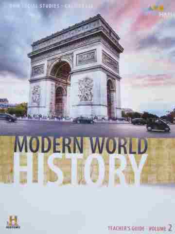 (image for) Modern World History TG Volume 2 (CA)(TE)(Spiral)
